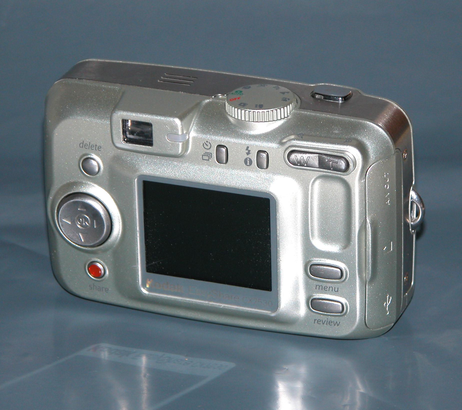 再生品 - Kodak EasyShare CX7530 5.0MP デジタルカメラ #6654 (単三