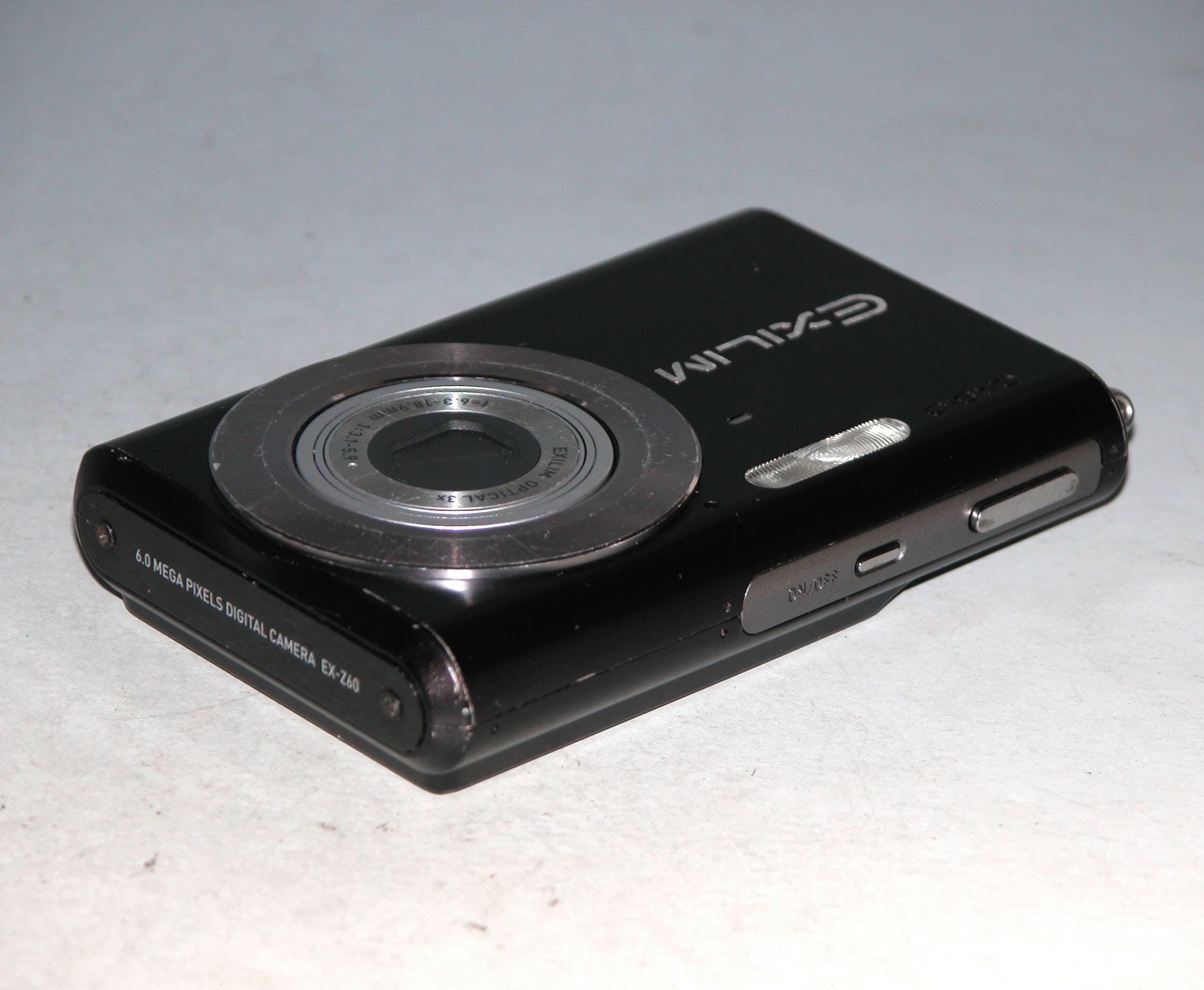 Casio EXILIM ZOOM EX-Z60 6MP Digital Camera - Dark Brown