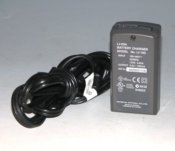 Genuine Olympus Li-ion Battery Charger Li-10c - Etsy