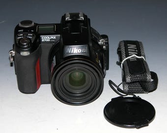 NIKON COOLPIX 8700 Digital Camera 8.0MP 8X Zoom - Etsy