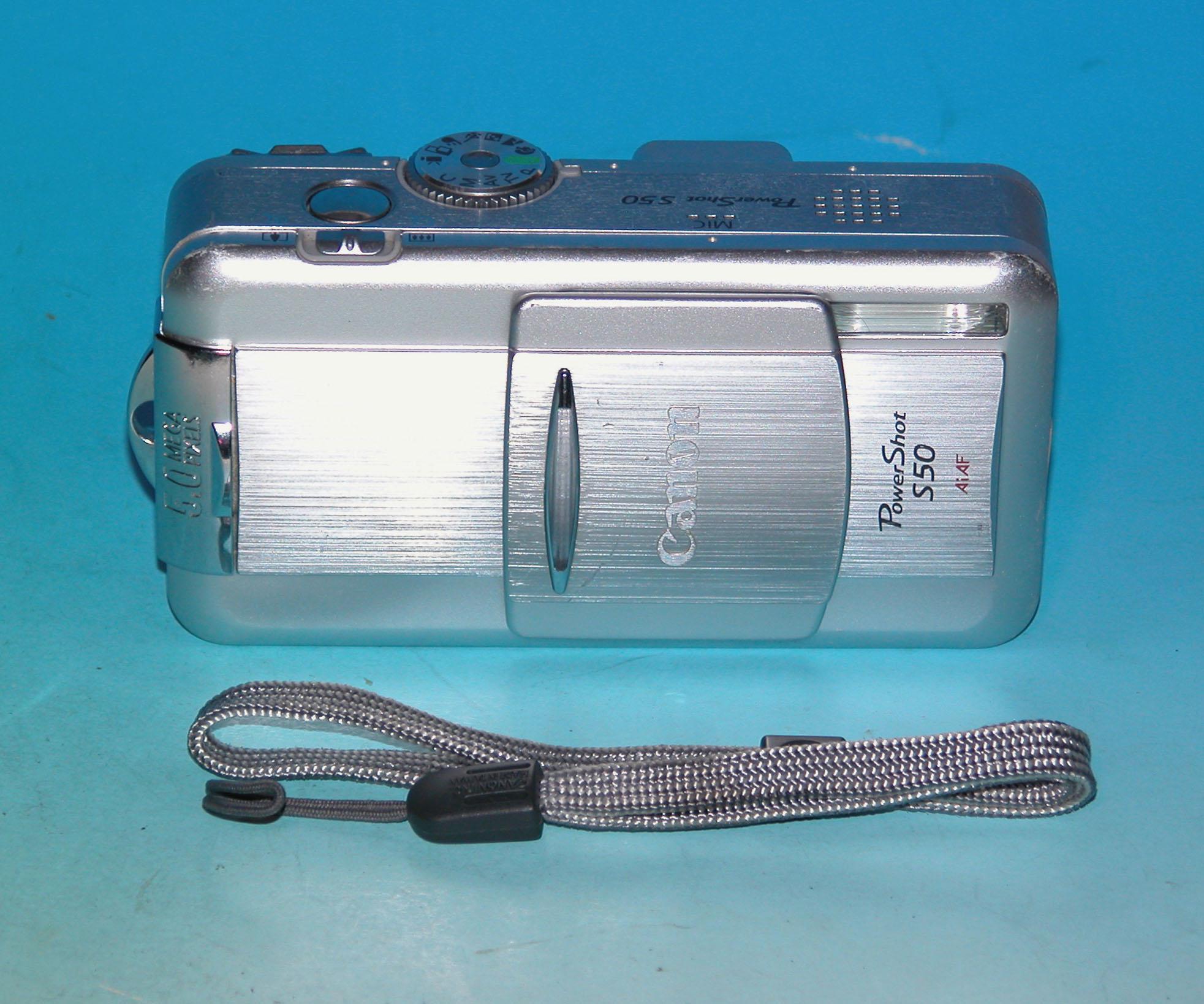 再生品 - キヤノン PowerShot S50 5.0MP デジタルカメラ - シルバー 