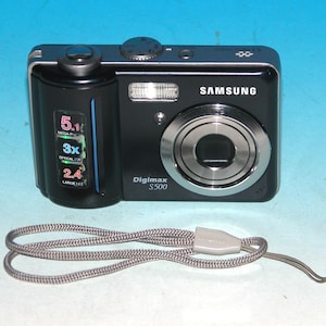 SAMSUNG サムスン　STW-S730 デジタルカメラ⭐️単三電池駆動⭐️ Samsung Digimax S730 7.2 MP Digital Camera - Black - Etsy