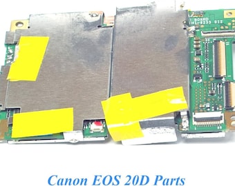 Canon EOS 20D Camera Replacement Repair Parts:  Main System Board, CCD Sensor, Flash Board, Card Reader, LCD Screen