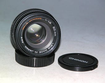 Nice Vintage Auto Chinon 1:1.9 50mm Lens PK Mount #1 - Etsy
