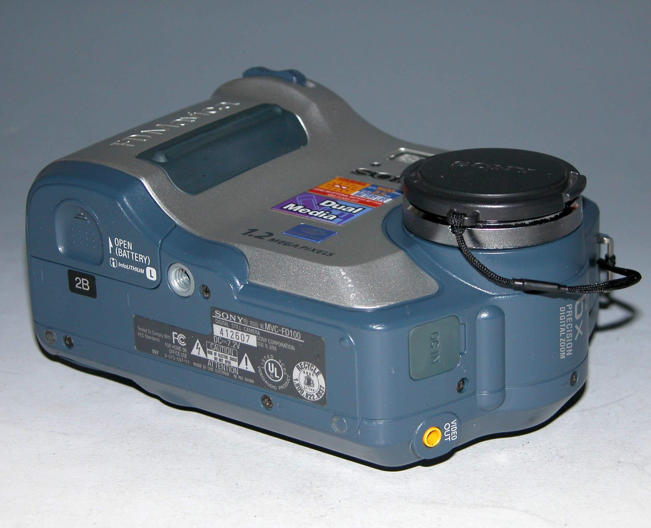 Sony Mavica MVC-FD100 1.2MP Digital Camera With Battery