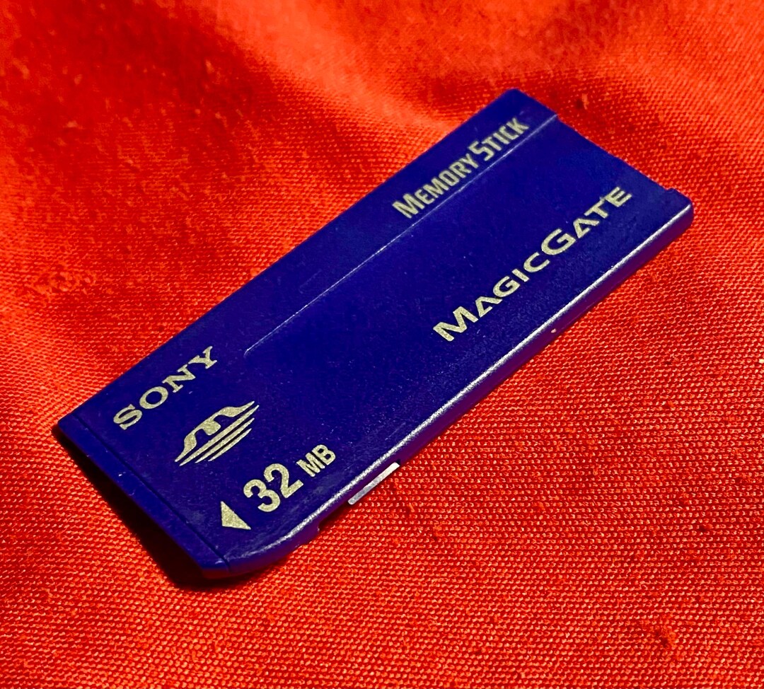Sony MSH-32 32MB Memory Stick Memory Card for Old Cybershot Camera ...