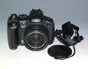 Canon Powershot S5 IS 8.0MP 12x Optical Zoom Digital Camera - Etsy