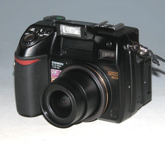 Nikon COOLPIX 8400 8.0MP Digital Camera - Black #1047 - Etsy