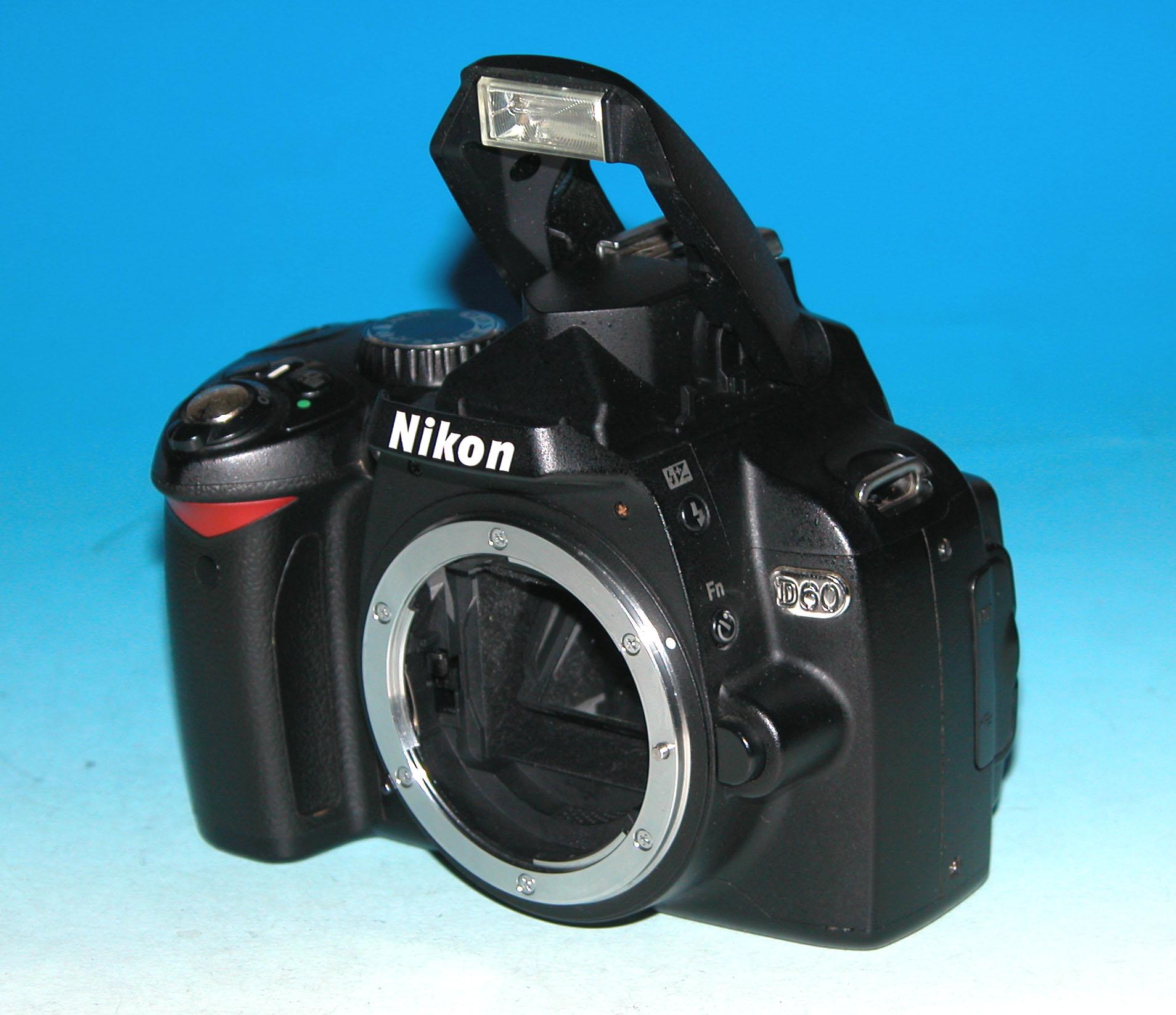 Nikon D60 10.2 MP Digital SLR Camera (body Only) #5665- Shutter