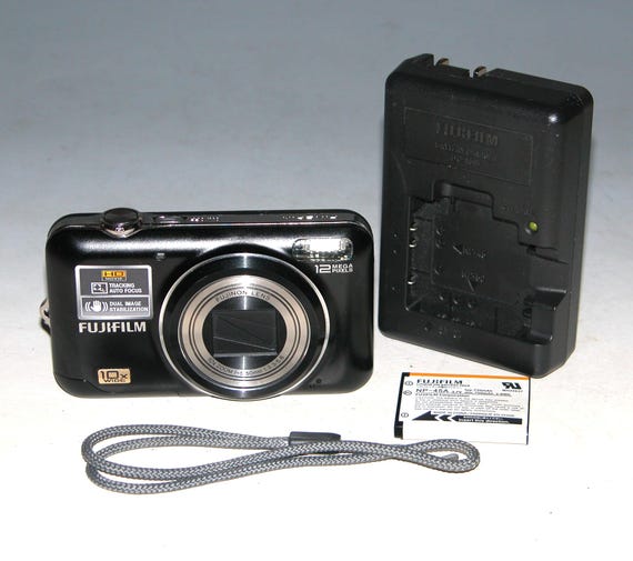 Fujifilm Finepix JZ300 12MP Digital Camera - Black #8477 - Etsy Canada