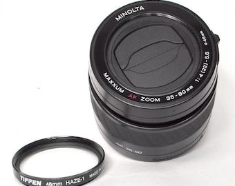 Minolta AF Power Zoom 35-80mm F4-5.6 Maxxum Sony A Mount Lens For DSLR