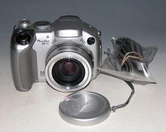 Reconditioned - Canon PowerShot S2 IS 5.0MP Digital Camera - Silver #1904