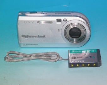 ソニー サイバーショット DSC-P100 5.1MP デジタルカメラ - Etsy 日本