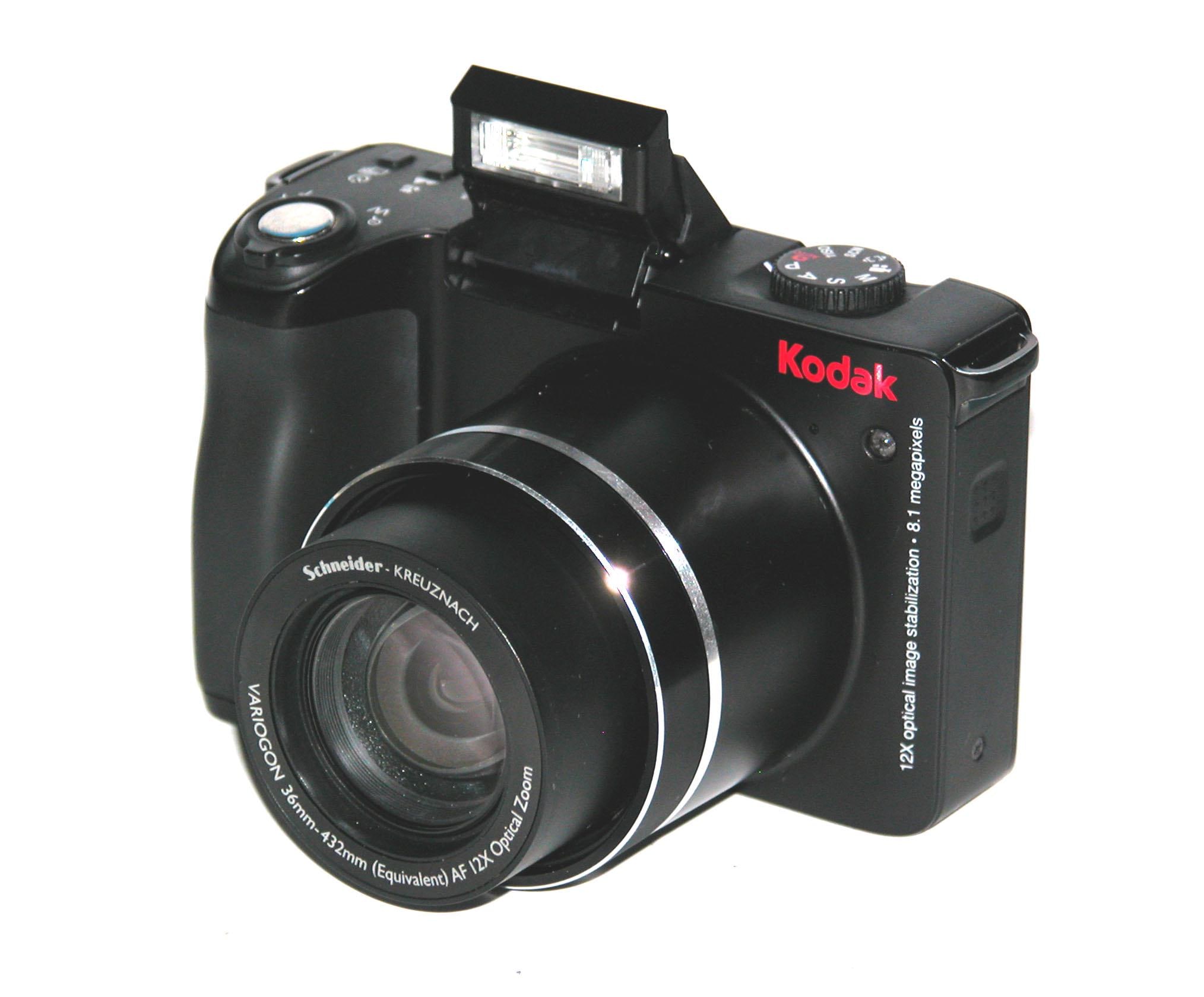 Kodak EasyShare ZD8612 IS 8.1MP デジタルカメラ - ブラック #0748