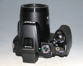 Reconditioned - Nikon COOLPIX P500 12.1MP CMOS Digital Camera