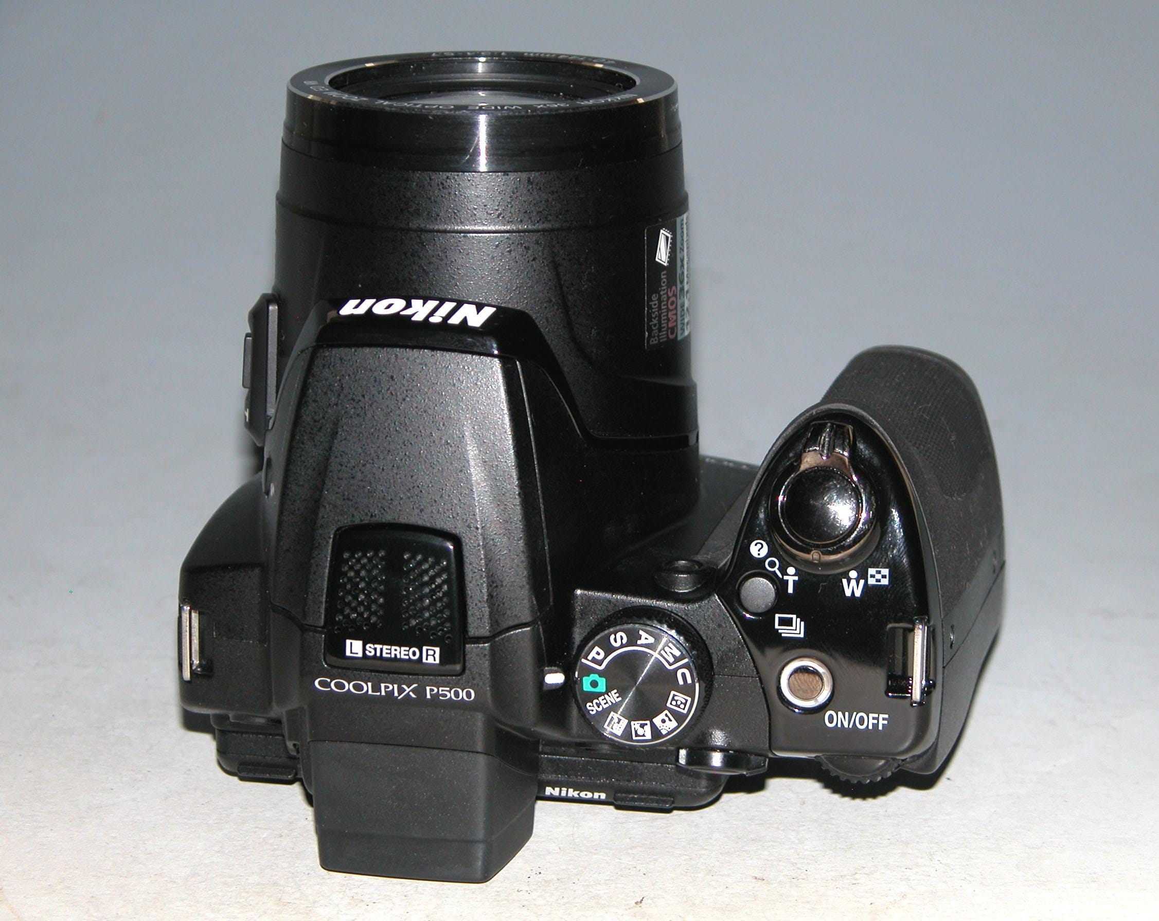 Reconditioned - Nikon COOLPIX P500 12.1MP CMOS Digital Camera