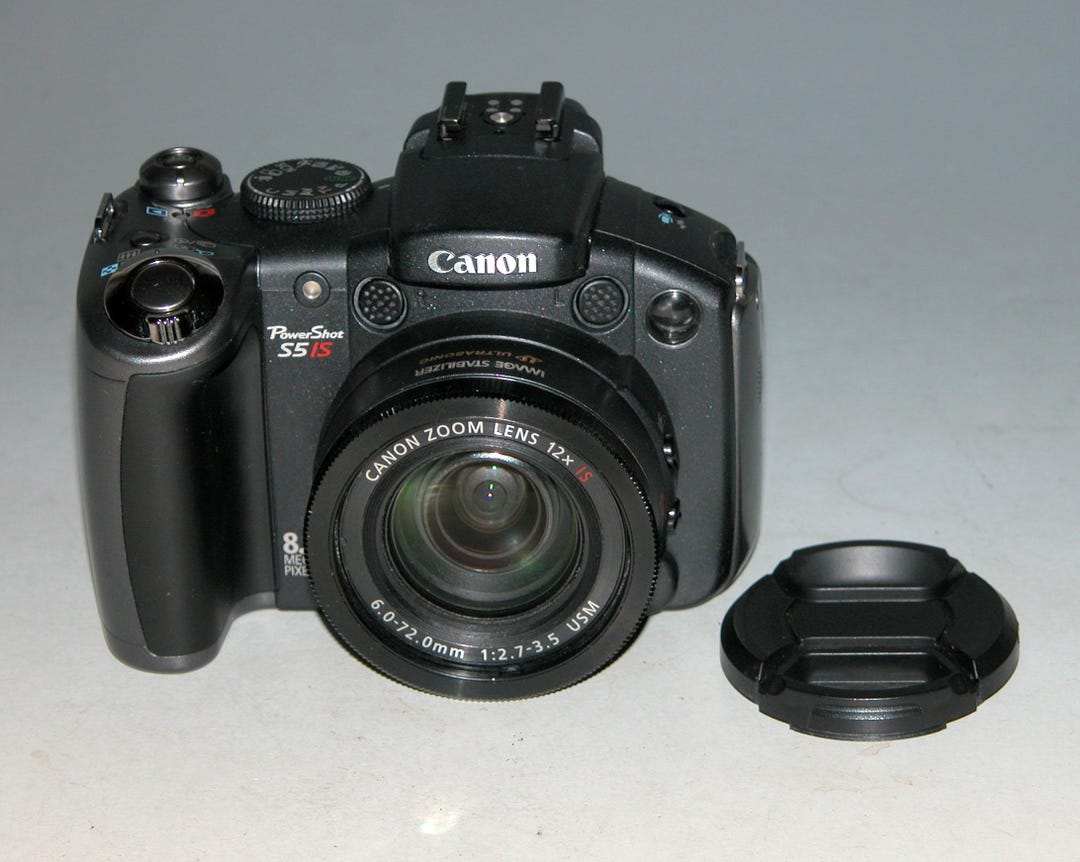 Reconditioned - Canon Powershot S5 IS 8.0MP Digital Camera #1792