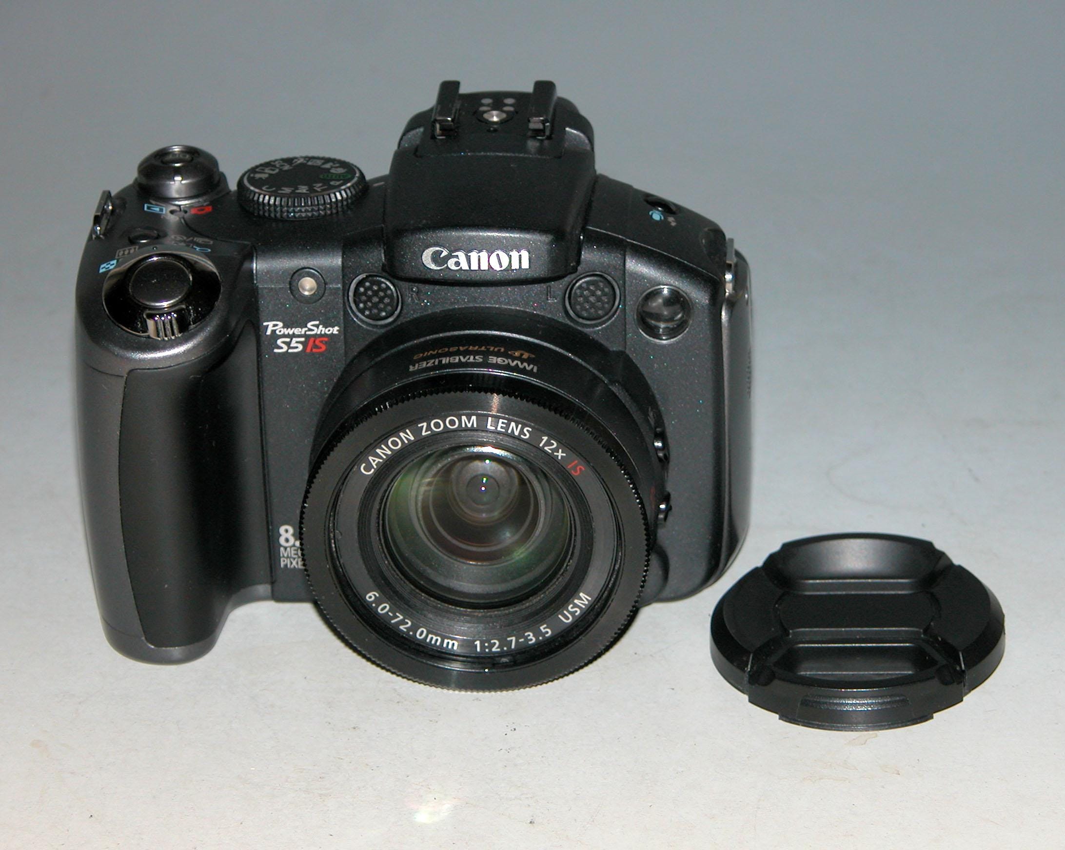Reconditioned - Canon Powershot S5 IS 8.0MP Digital Camera #1792