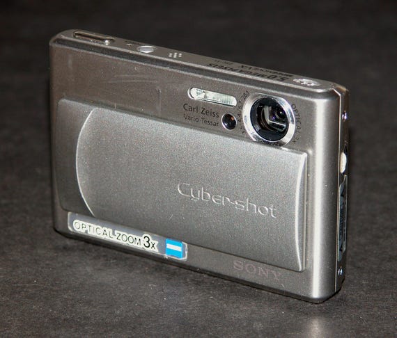 SONY Cyber-shot シルバー デジタルカメラ DSC-T1 良品 SONY ソニー