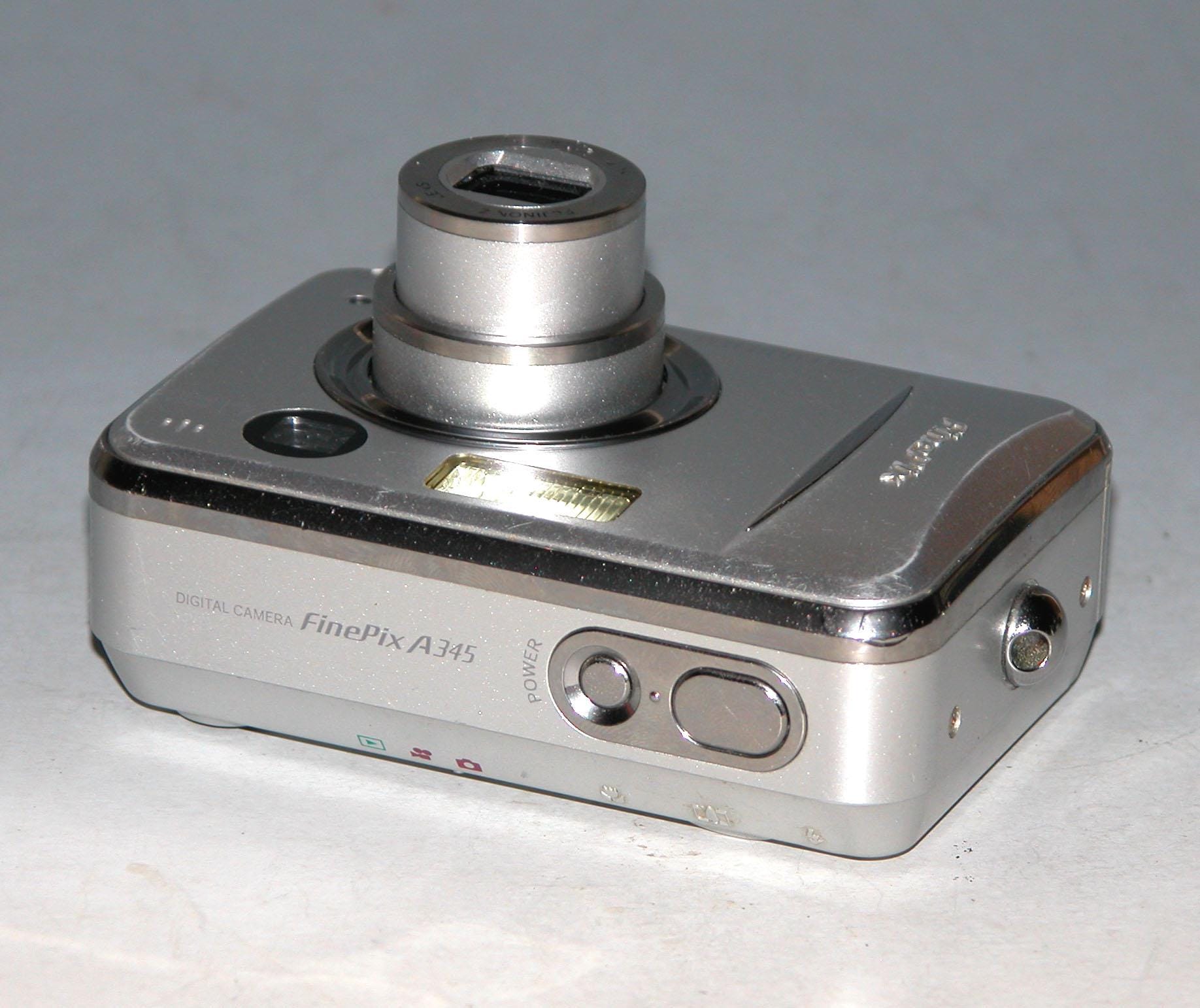 Fujifilm Finepix A345 4.1 MP Digital Camera - Silver #9370