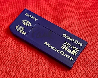 RARE! Vintage Sony Memory Stick Pro DUO 256mb MSX-M256S/X