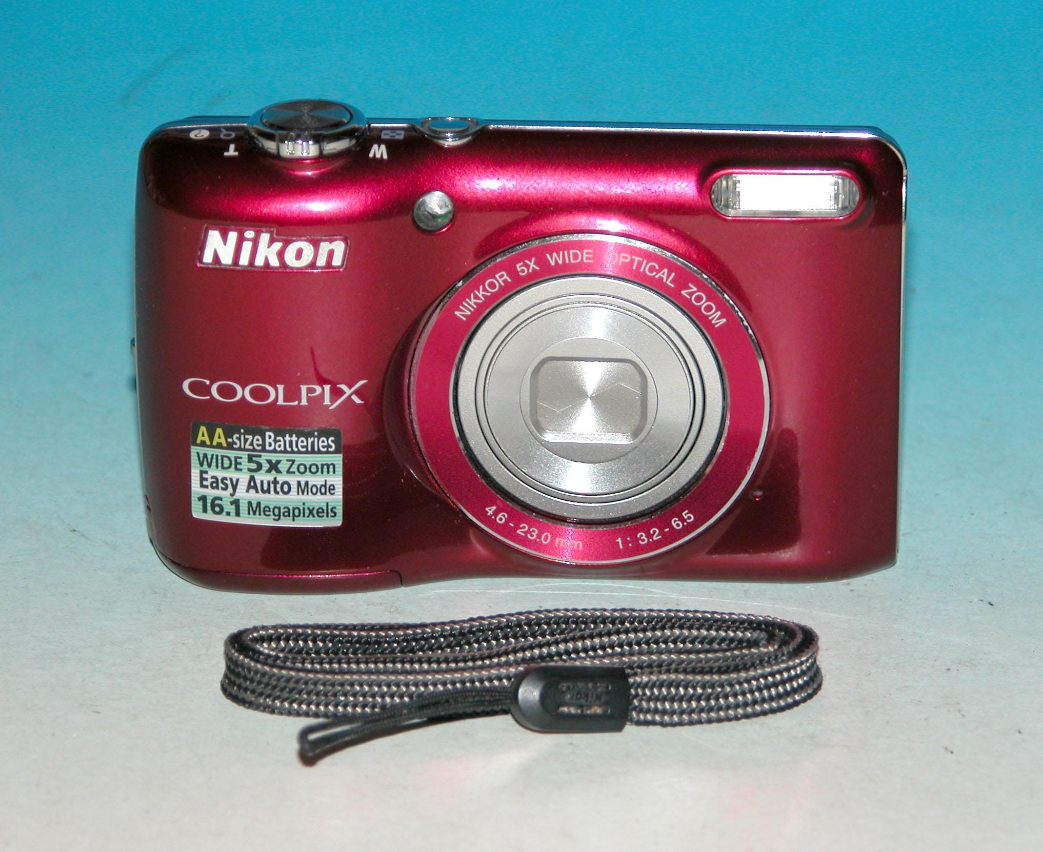 Buy Reconditioned - Nikon COOLPIX L26 16.1MP Digital Camera - Red