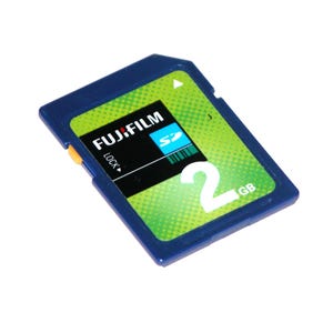 Tarjeta de memoria SD Fujifilm de 2 GB