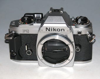 Nikon FG 35mm SLR Film Camera (Body Only) #0998 (Reconditioned)