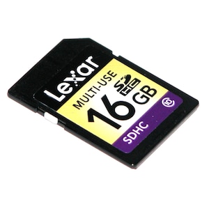 Tarjeta de memoria SDHC multiusos Lexar de 16 GB, clase 10 (LSD16GASBNAC10)
