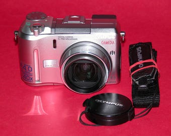 Olympus CAMEDIA C-750 Ultra Zoom 4.0MP Digi Camera - Etsy