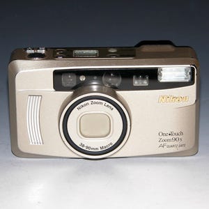 Reconditioned - Nikon One Touch Zoom 90s AF QD 35mm Point & Shoot Film Camera #2085