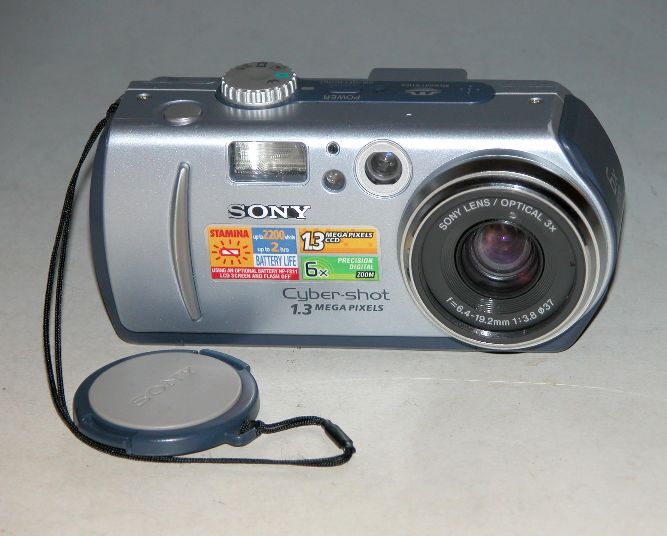 Reconditioned - Sony Cyber-shot DSC-P30 1.3MP Digital Camera #8235