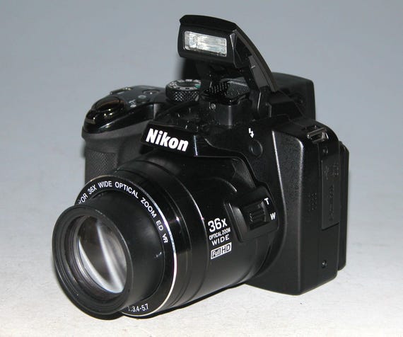 Reconditioned - Nikon COOLPIX P500 12.1MP CMOS Digital Camera