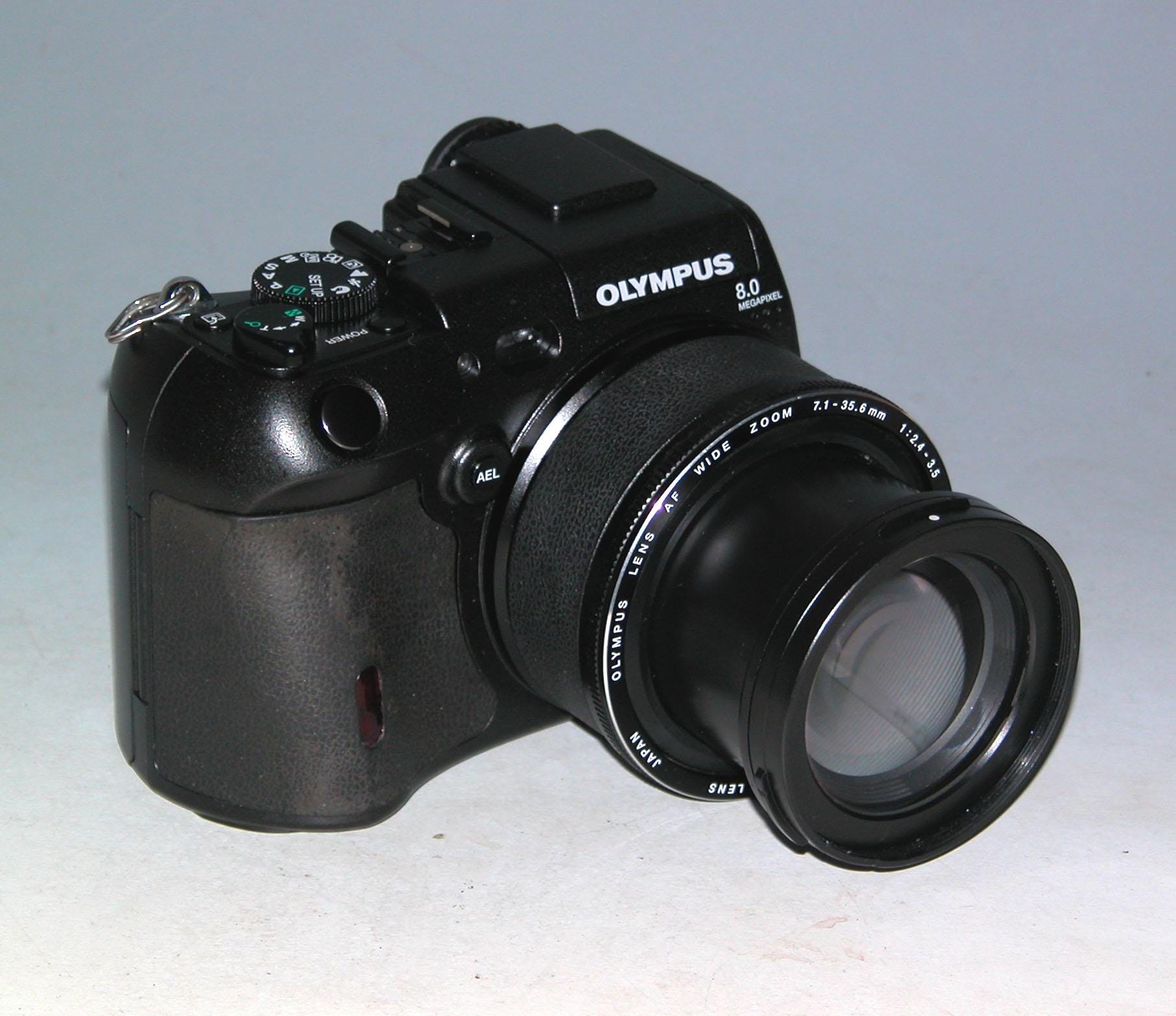 Reconditioned - Olympus C-8080 Wide Zoom 8.0MP Digital Camera