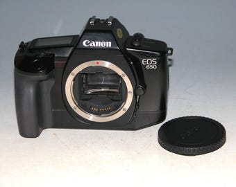 ヴィンテージ レトロ CANON EOS 650 SLR フィルムカメラ 本体のみ