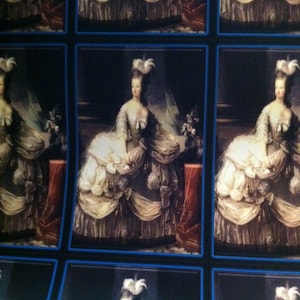 May include: A collage of six images featuring women in white and cream-colored dresses with lace detailing. The women are posed in a variety of stances, with their hands clasped in front of them. The images are set against a dark background.