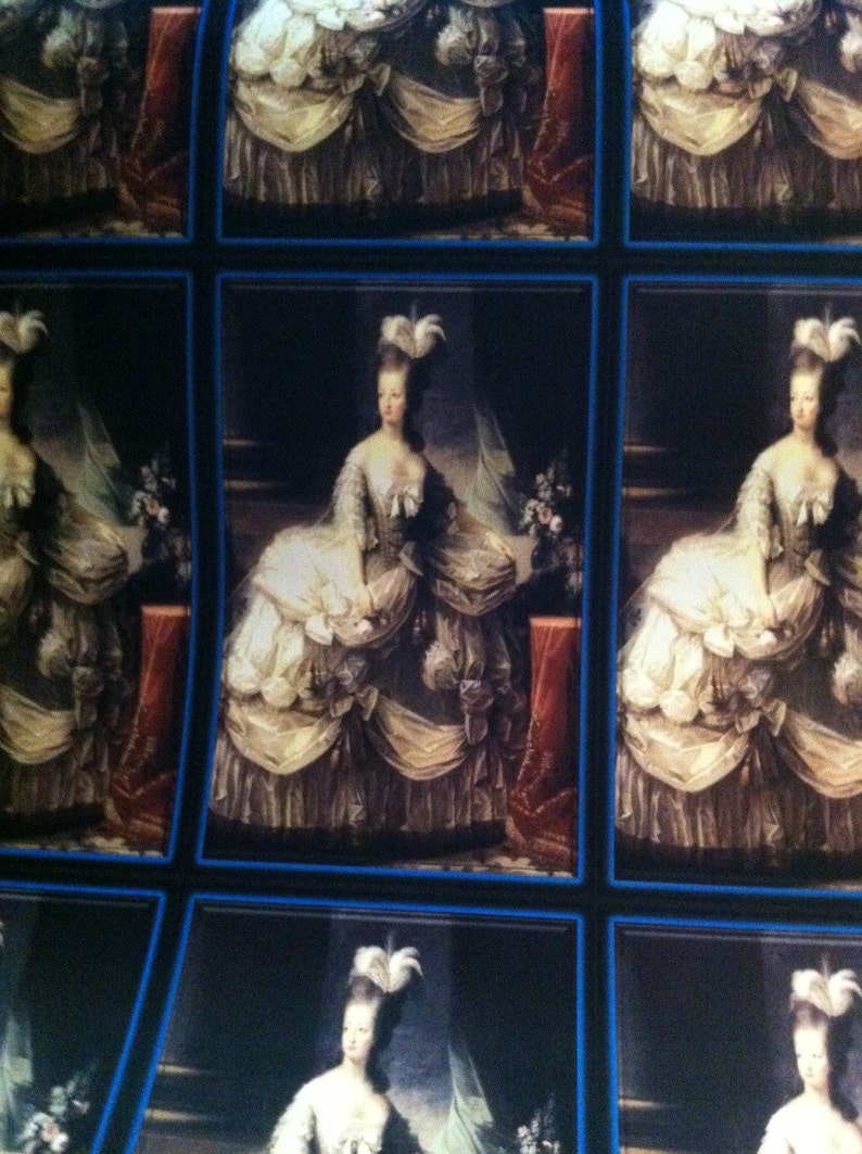 Queen Marie Antoinette Wrapping PaperGift wrap