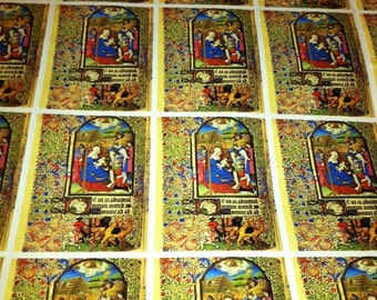 Illuminated Manuscript Wrapping Paper/Giftwrap