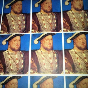 Henry VIII Wrapping Paper/Gift Wrap image 2