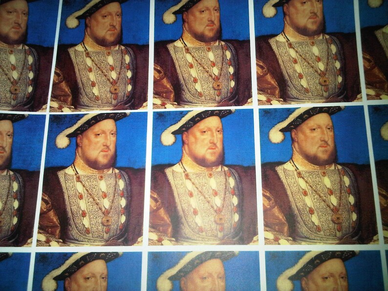 Henry VIII Wrapping Paper/Gift Wrap image 2