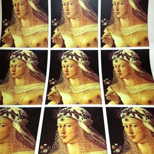 Lucrezia/Lucretia Borgia Wrapping Paper/Giftwrap