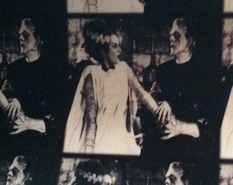 Frankenstein and Bride Wrapping Paper/Gift wrap