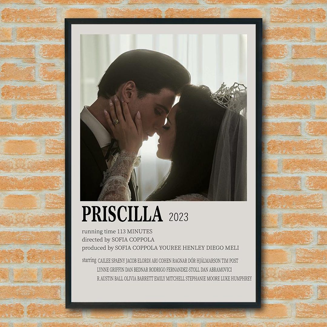 Priscilla Movie Poster, Movie Fan Collectibles, Wall Decor Posters ...