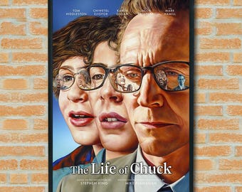 The Life of Chuck Movie Poster: Stephen King Canvas Wall Art - Etsy UK