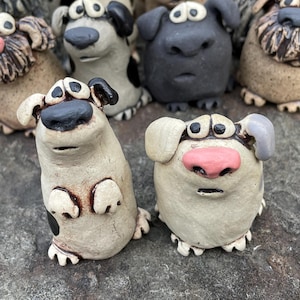 TidBits - Doggo miniatures for your fairy garden or curio shelf