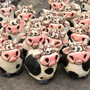 TidBits - Moo Cow miniatures for your terrarium or dollhouse