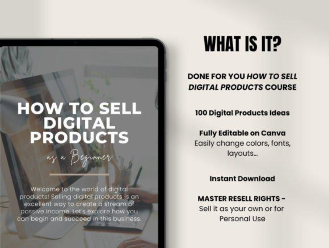 How to Sell Digital Products | Step-by-step Guide for Beginners | Etsy ...