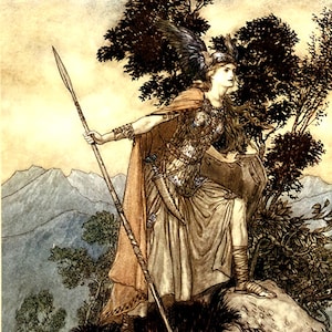 Brunhilde, une carte vierge