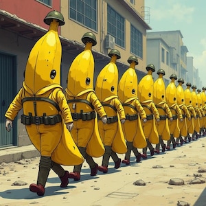 Des bananes en mars