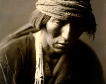 Hastobiga, a Navajo Medicine Man , 8x10 Print